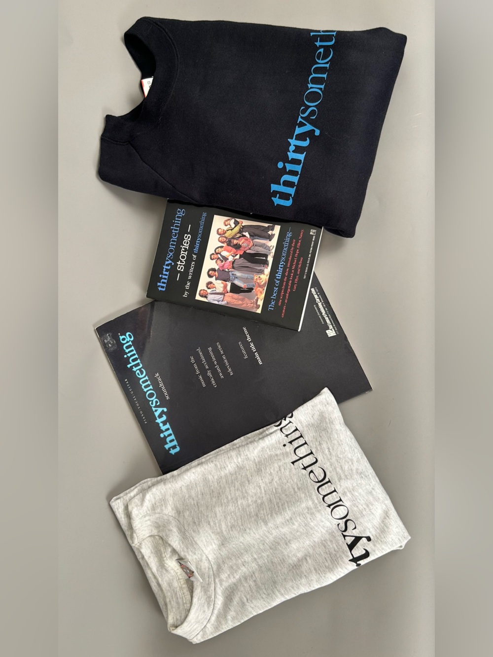 Vintage Thirtysomething Package Nightshirt Sweatshirt Songbook & Stories - 1988
